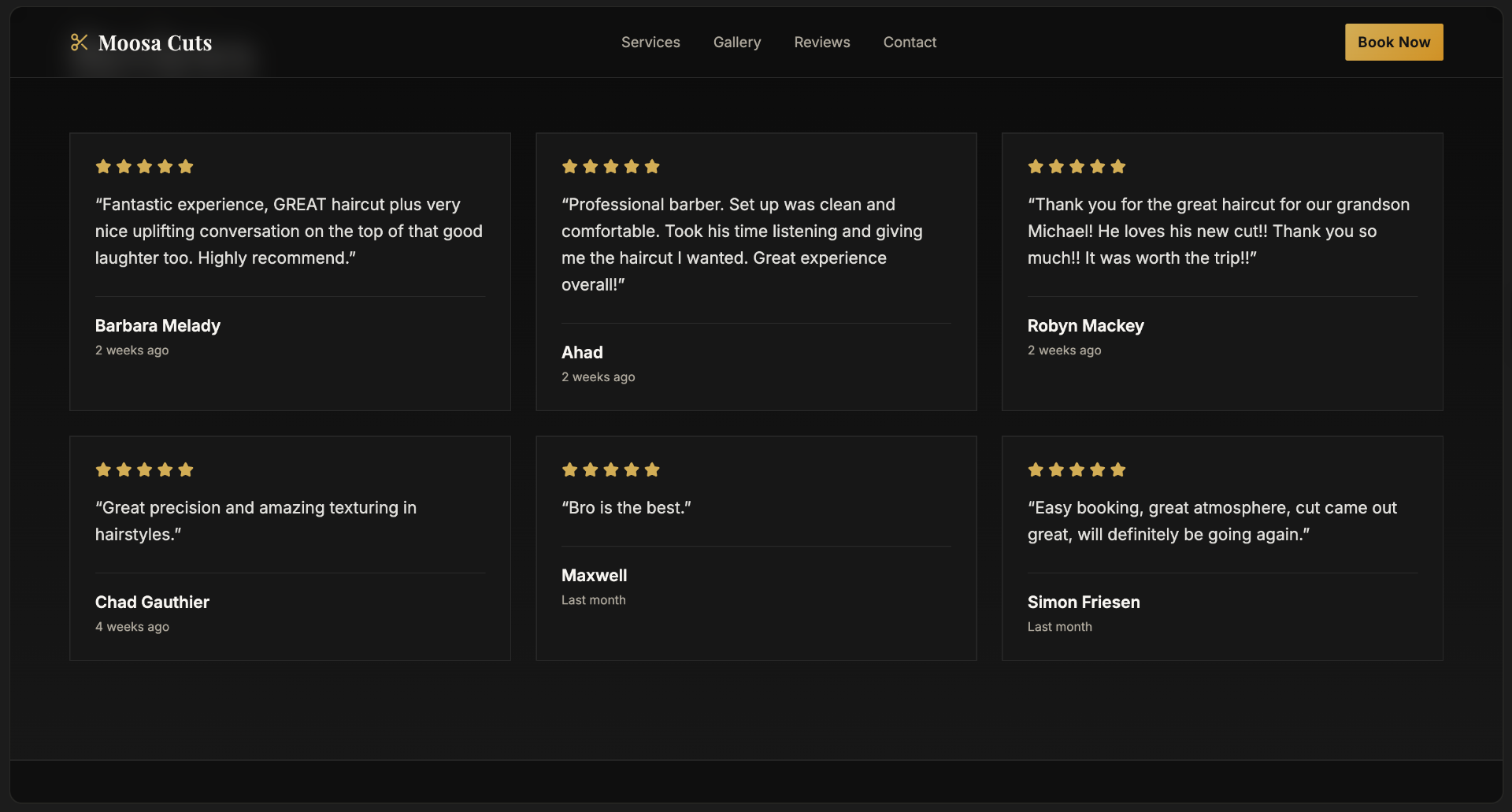 Customer reviews